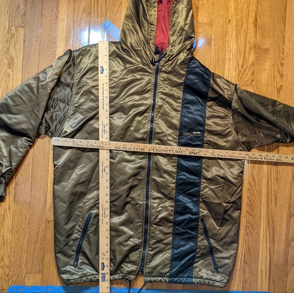 Split 500 Vintage Jacket 1994 Streetwear Skateboard Brand - Picture 2 of 7